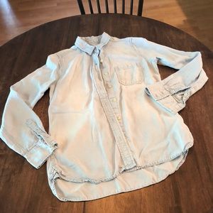 Women’s Small Mossimo Light Denim Shirt
